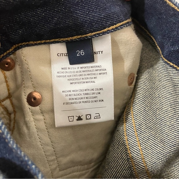 Citizens of Humanity Ayla wide leg jeans Bravo size 26 - Picture 8 of 8